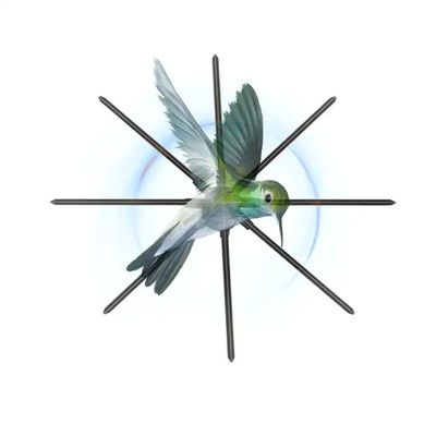 42 см 52 см 65 см 70 см 100 см Дисплей проектора Led 3D Hologram Fan для рекламы в магазине