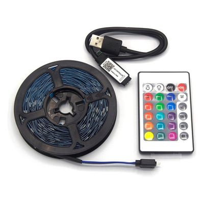 5м 12в 5050 RGB светодиодные пиксельные полосы светодиодов гибкое дистанционное управление Wi-Fi умный многоцветный