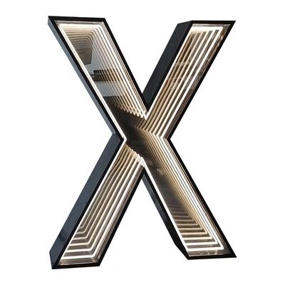 Конструкции на заказ Infinity Mirror Sign 3D светодиодные рекламные щиты для оформления рекламных щитов магазинов