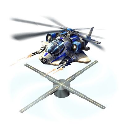 Голограммный рекламный дисплей 3D реклама/облачный контроль/сплис 3D Голограммный фан-стень