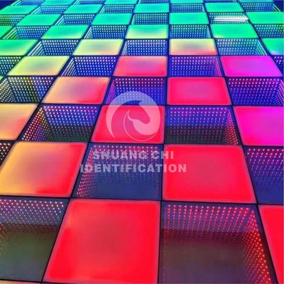 Светодиодный источник света 5050 RGB Led Removable Glass Tiles для интерактивного неонного танцевального пола