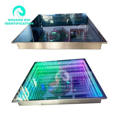 Светодиодный источник света 5050 RGB Led Removable Glass Tiles для интерактивного неонного танцевального пола