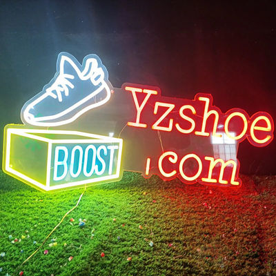 Стенный винт фиксировать Установка способ Гибкий RGB неоновый свет с пользовательским неоновым светом