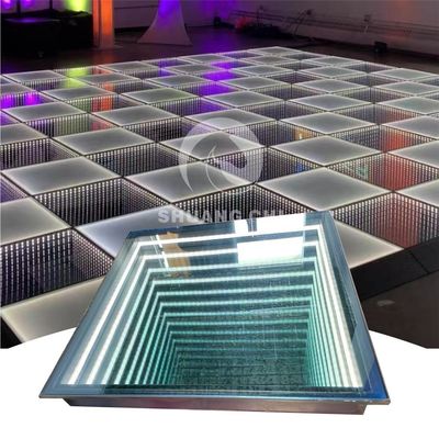 Завораживающие 3D Infinity Led танцевальные плитки с рейтингом IP67 и 50000 часов службы