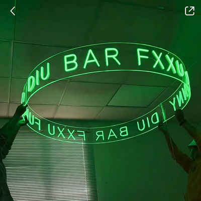 DIY кабельный неоновый световой знак для пользовательского логотипа Flex Strip гладкая линия производства освещения