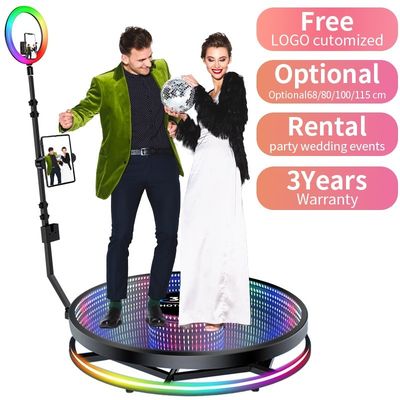 Gro совместимый портативный селфи вращение 360 фото стенд для 1-6 человек фото 360 градусов