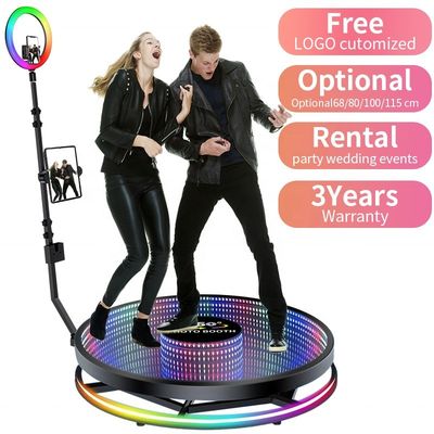 25 см высота платформы светодиодные огни вращающаяся машина корпус для 360 фото будка реквизиты