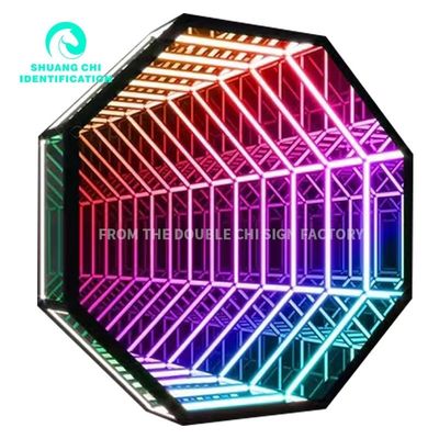 2023 корпус из нержавеющей стали Melaleuca Custom LED Neon Sign с стеклянным графическим материалом