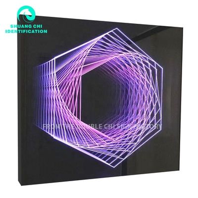 2023 корпус из нержавеющей стали Melaleuca Custom LED Neon Sign с стеклянным графическим материалом