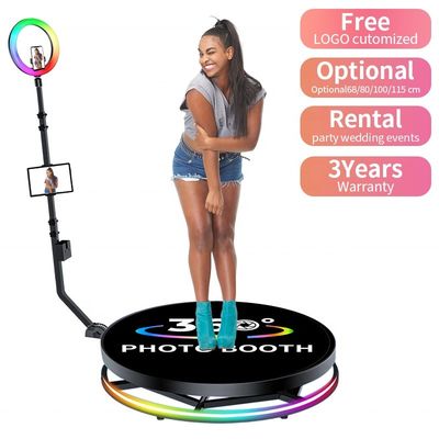 Gro совместимая 80-120 см вращающаяся автоматическая 360 Selfie Spin Base Foto Ipad Photo Booth