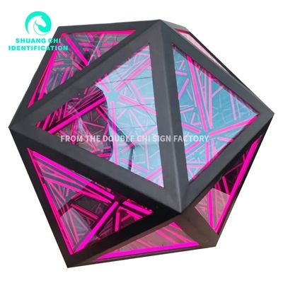 Конец 2023 Материал 3D Vision Melaleuca Mirror Abyss Mirror с высокой яркостью светодиодного света