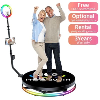 25 см. Высота платформы Сельфи-платформа 360 фото будка с беспроводным автоматическим вращением