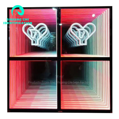 Melaleuca Abyss Mirror Infinity Mirror Neon Art 12 Интерьерная отделка 2023 Горячие продукты