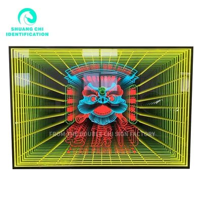 Melaleuca Abyss Mirror Infinity Mirror Neon Art 12 Интерьерная отделка 2023 Горячие продукты