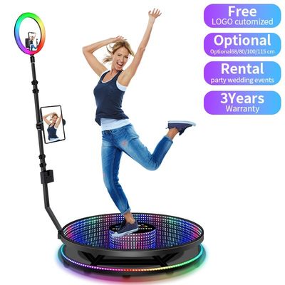 Фотокабина вращающейся машины с грузоподъемностью 500 кг и высотой платформы 25 см
