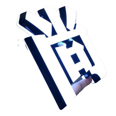 Нержавеющая сталь с подсветкой на заднем плане Знак настраиваемый 3D-лист дисплей для электронных логотипов компаний