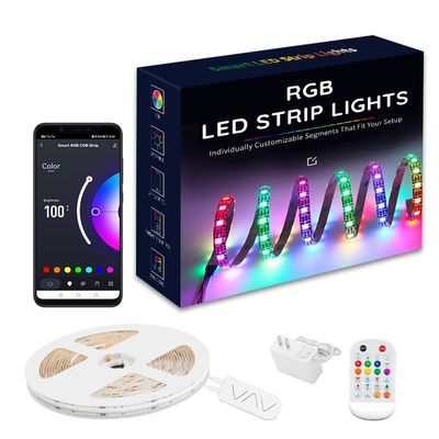 5м 10м 12в 24в Rgbw Smart Home Led Light Strip Продолжительность жизни 50000 часов 2024 горячий продавец