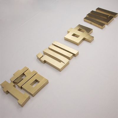 Заднее освещение светодиодные металлические буквенные огни 3D пластиковые яркие символы для рекламы