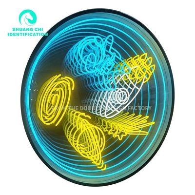Коллекция зеркал Neon Abyss 12 вариантов интерьерного оформления для современных внутренних помещений