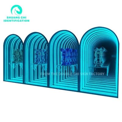 Коллекция зеркал Neon Abyss 12 вариантов интерьерного оформления для современных внутренних помещений