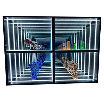 Магазинный экран Magic Mirror с настраиваемой толщиной и светодиодным светильником