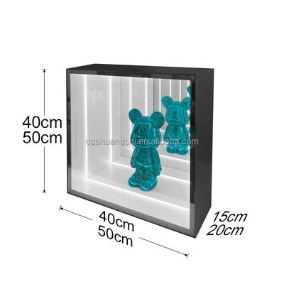 Магазинный экран Magic Mirror с настраиваемой толщиной и светодиодным светильником