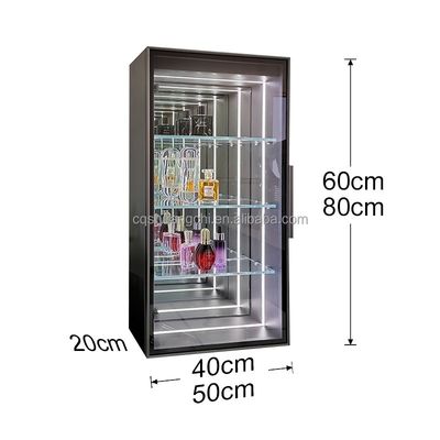 Магазинный экран Magic Mirror с настраиваемой толщиной и светодиодным светильником