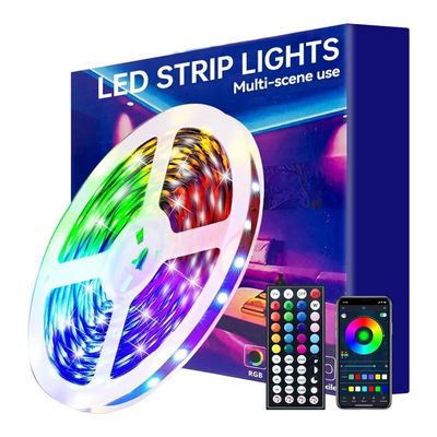 5m/10m LED Kit Музыкальная синхронизация Голосовое управление Google Home Alexa Tuya 5050 RGB светодиодные светодиоды