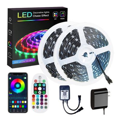 5M 10M 15M 20M 30M светодиодный светодиодный светодиод с цветами RGB, управляемыми Alexa и Google Home