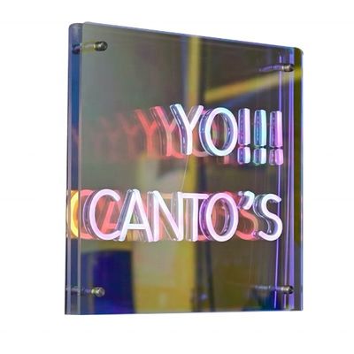 DC 12V Infinity Abyssmirror Sign Logo Letter for Open Shop Signs Прочное строительство