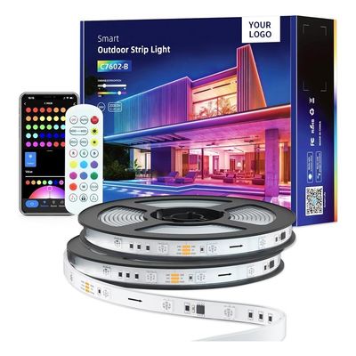 12V IR Control Внутреннее украшение 5м Жилой Bluetooth SMD 5050 RGB светодиодные светодиоды