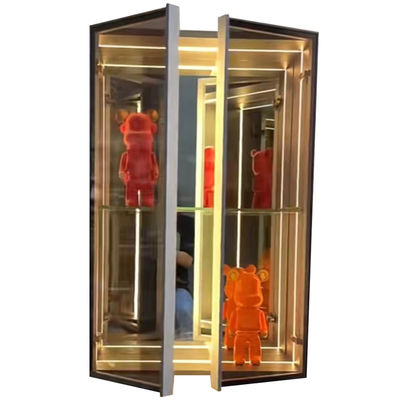 DC12V/AC110-220V Infinity Mirror Display Case для дизайна пекарни с печеньем