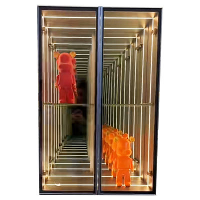 DC12V/AC110-220V Infinity Mirror Display Case для дизайна пекарни с печеньем