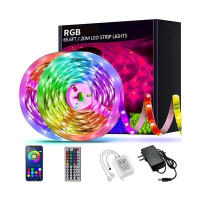 5 мм 8 мм 10 мм 12 мм Ширина ПКБ Умный Wifi RGB светодиодные полосы света 50000 часов рабочего времени