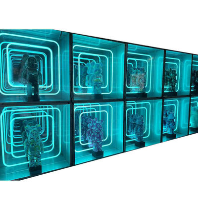 Настраиваемый размер Модный свет 3D LED бесконечное зеркало для модных предметов