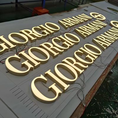 Рекламный дисплей светодиодная световая коробка знак с 12V входное напряжение и светлые символы