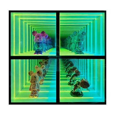 Trend Infinity Mirror Display Case для ювелирных изделий Косметический парфюм и часы Настройка