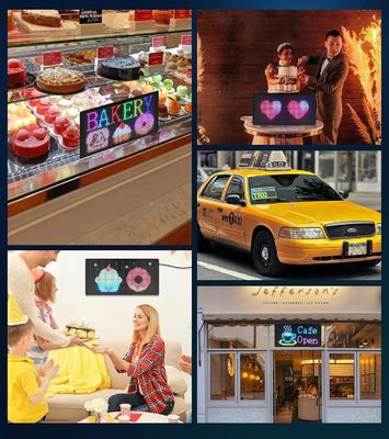 LED-автомобильные вывески Дом LED-цифровые вывески для рекламы Публикация Управление смарт-приложениями