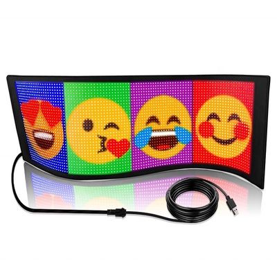 LED прокрутка реклама USB магазин знак пользовательский текст GIF знаки для магазина Автобар отель