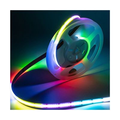 Коммерческий цвет мечты Умные адресованные RGB COB светодиодные ленты с гасимым дизайном