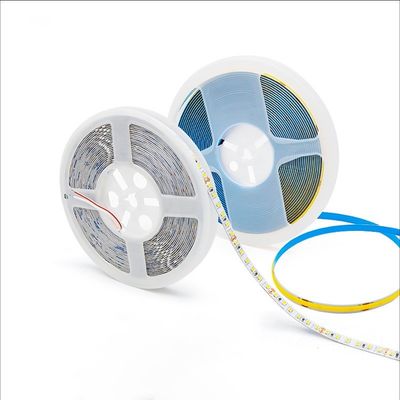 10W/M RA90 Гибкая лента COB DC 12V 24V Ultra Slim 5mm Dotfree 480leds COB Линейный свет