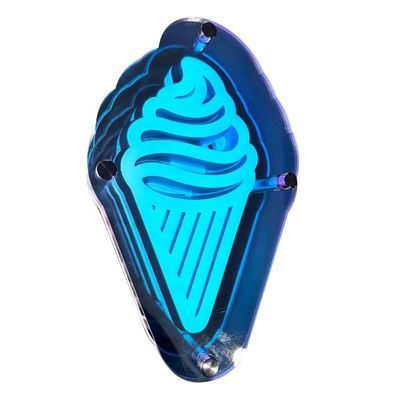 Настраиваемое 3D бесконечное зеркало мини RGB акриловый неоновый знак LED буквы световой ящик знак