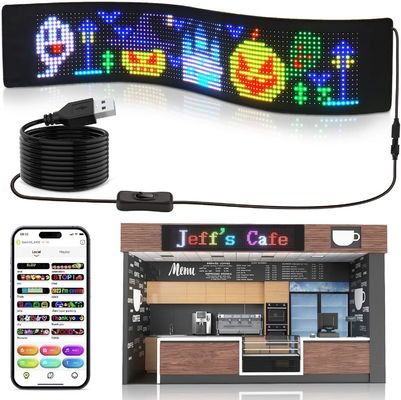 Контрастное соотношение ≤1/10000 Bluetooth Control LED Matrix Panel для персонализированных граффити