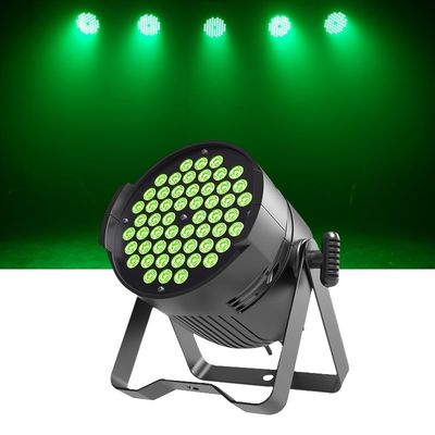 54x3w Rgbw светодиодные сценические фонари частная модель Dmx стирать 3in1 Par свет алюминия для свадьбы