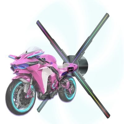 3D-голограммный вентилятор 50Cm 65Cm 42Cm 100Cm наружная реклама OEM подключение SD-карта APP