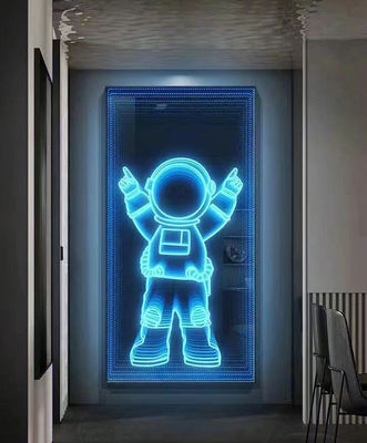 3D голограмма бездны зеркальное освещение светодиодные полосы источник света для картинки проекции определения