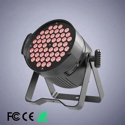 Диско-вечеринка свадебное освещение DMX Par Light с пультом дистанционного управления LED 54 * 3W Сцена света