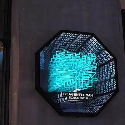 Неоновый щит из нержавеющей стали для украшения магазинов 2024